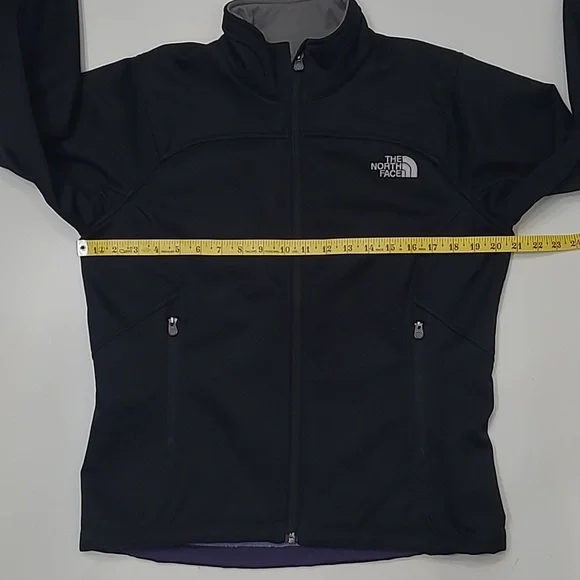 The North Face Apex Full Zip Jacket Pockets Brand Logo Water Wind Resistant Coat - Picture 9 of 17